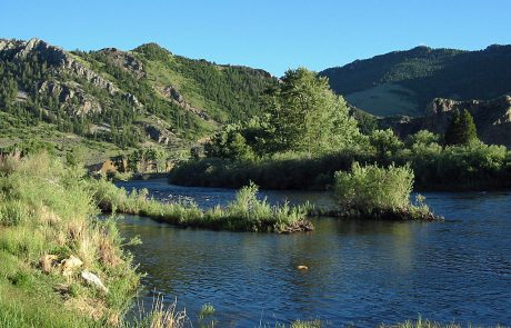 Big Hole River Near Maiden Rock