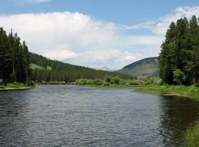 Big Hole River Downstream from Wisdom