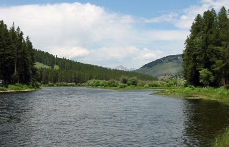 Big Hole River Downstream from Wisdom