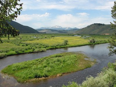 Big Hole River Downstream from Wisdom