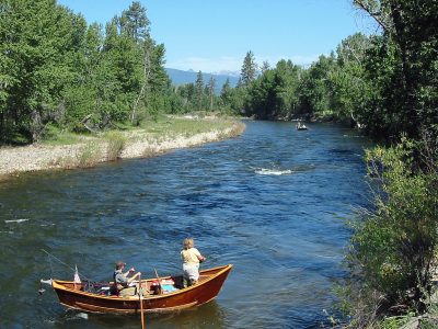 Fly Fishing on the Bitterroot River at Memorial Fishing Access Site