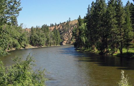 The Bitterroot River in Montana