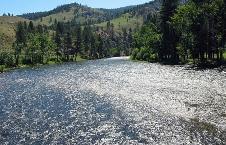 The Bitterroot River in Montana