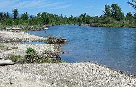 Bitterroot River in Montana