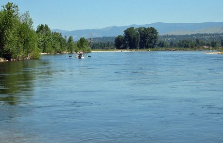 Fishing on the Bitterroot River in Montana