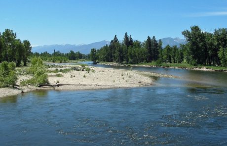 The Bitterroot River at Bell Crossing Fishing Access Site