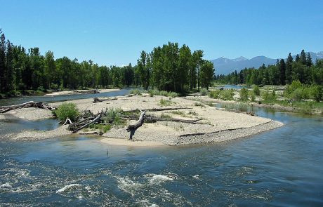 The Bitterroot River at Bell Crossing Fishing Access Site