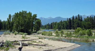 The Bitterroot River at Bell Crossing Fishing Access Site