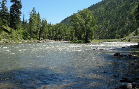 The Blackfoot River in Montana