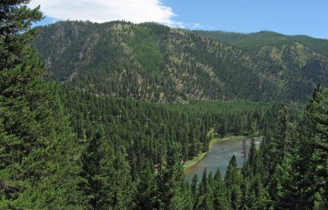 Blackfoot River in the Blackfoot River Corridor