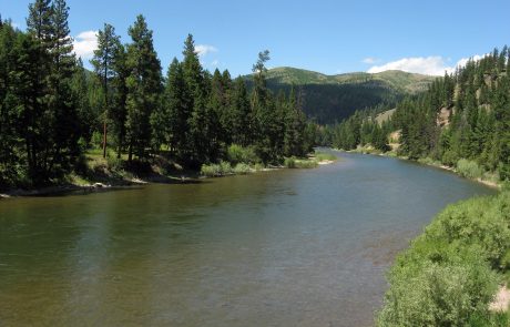 Blackfoot River in the Blackfoot River Corridor