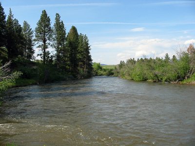 The Blackfoot River in Montana