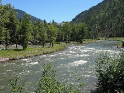 The Blackfoot River in Montana