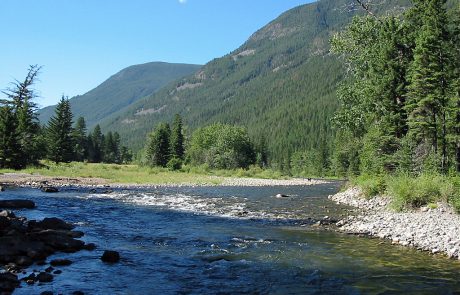 Mountains Line the Boulder River