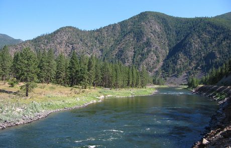 Lower Clark Fork Beneath St. Regis, Montana