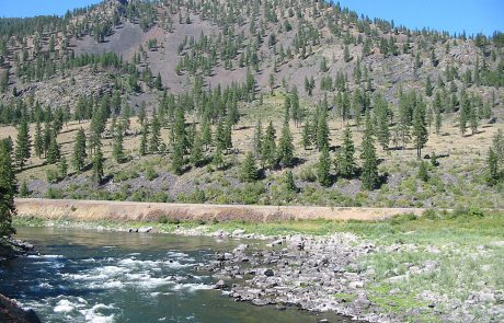 Lower Clark Fork Beneath St. Regis, Montana