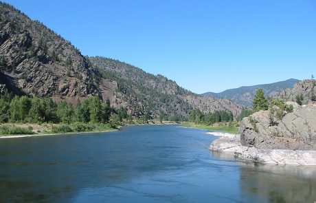 Lower Clark Fork Beneath St. Regis, Montana