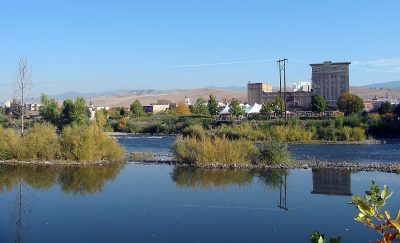 Clark Fork as it Passes Through Missoula, Montana