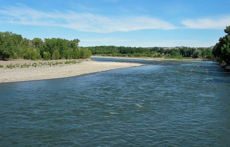 Yellowstone River near Columbus