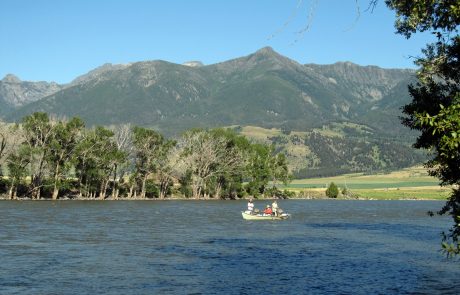 Fishing on the Yellowstone River at Mallard's Rest