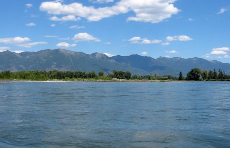 The Flathead River in Northwest Montana