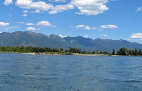 The Flathead River in Northwest Montana