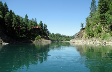 The Flathead River in Northwest Montana