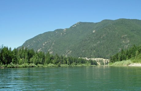 The Flathead River in Northwest Montana