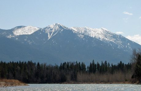 The Flathead River in Northwest Montana