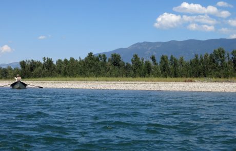 The Flathead River in Montana