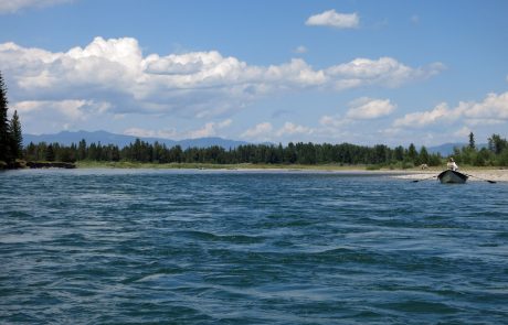 The Flathead River in Montana