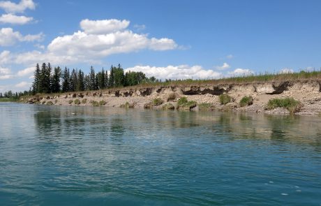 The Flathead River in Montana