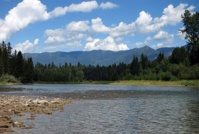 The Flathead River in Montana