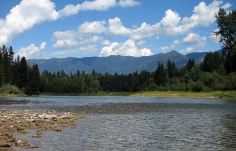 The Flathead River in Montana