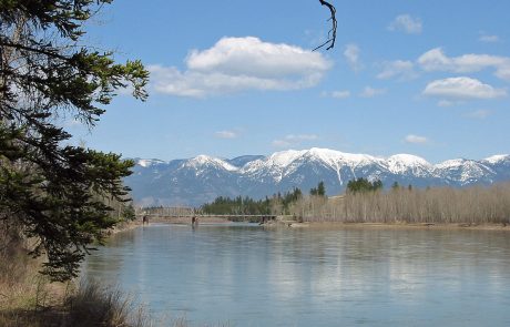 The Flathead River in Montana