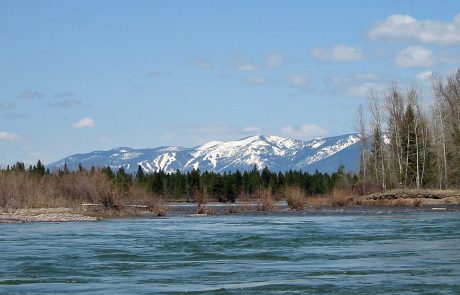 The Flathead River in Northwest Montana