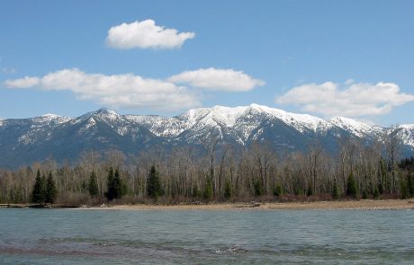 The Flathead River in Northwest Montana