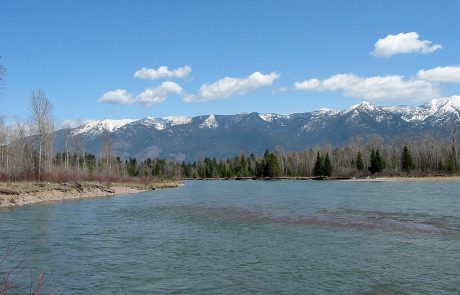 The Flathead River in Northwest Montana