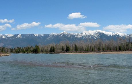 The Flathead River in Northwest Montana