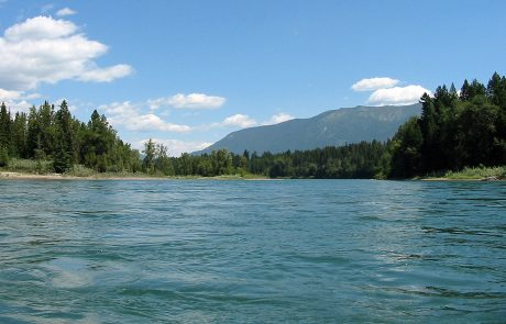 The Flathead River in Northwest Montana