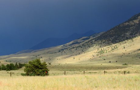 Thunderstorm in the Paradise Valley of Montana