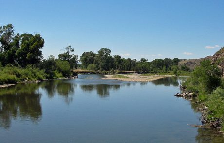 Lower Gallatin River in Montana