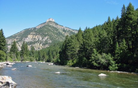 Gallatin River in Montana