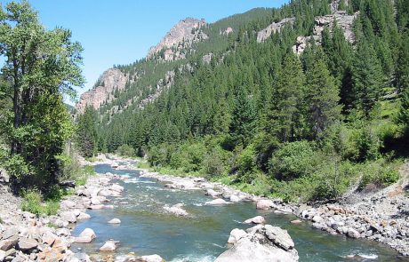 Gallatin River in Montana