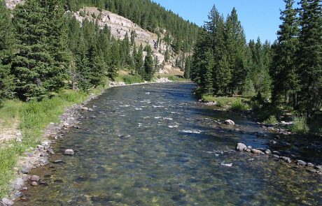 Gallatin River in Montana