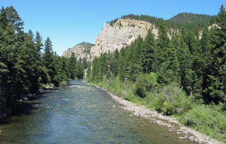 Gallatin River in Montana