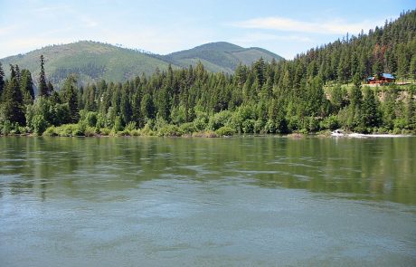 Kootenai River in Northwest Montana