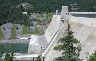 Libby Dam in Montana