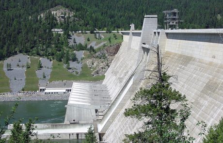 Libby Dam in Montana