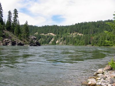 Kootenai River in Northwest Montana